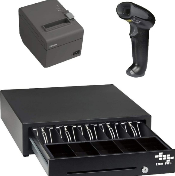 Square POS system with Register, receipt printer and scanner - Picture 3 of 3
